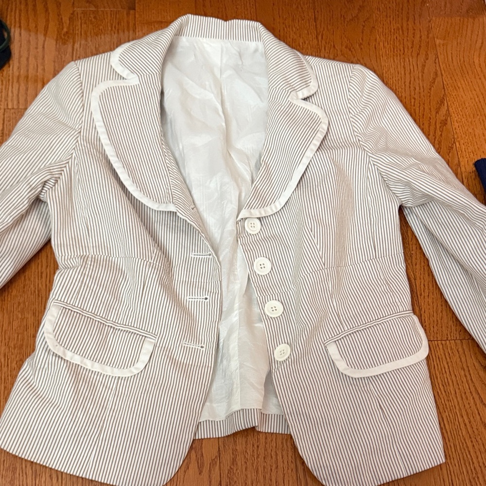 Striped Women's Blazer